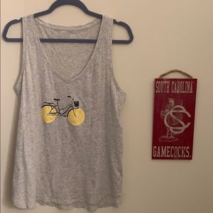 Lemon bike tank top